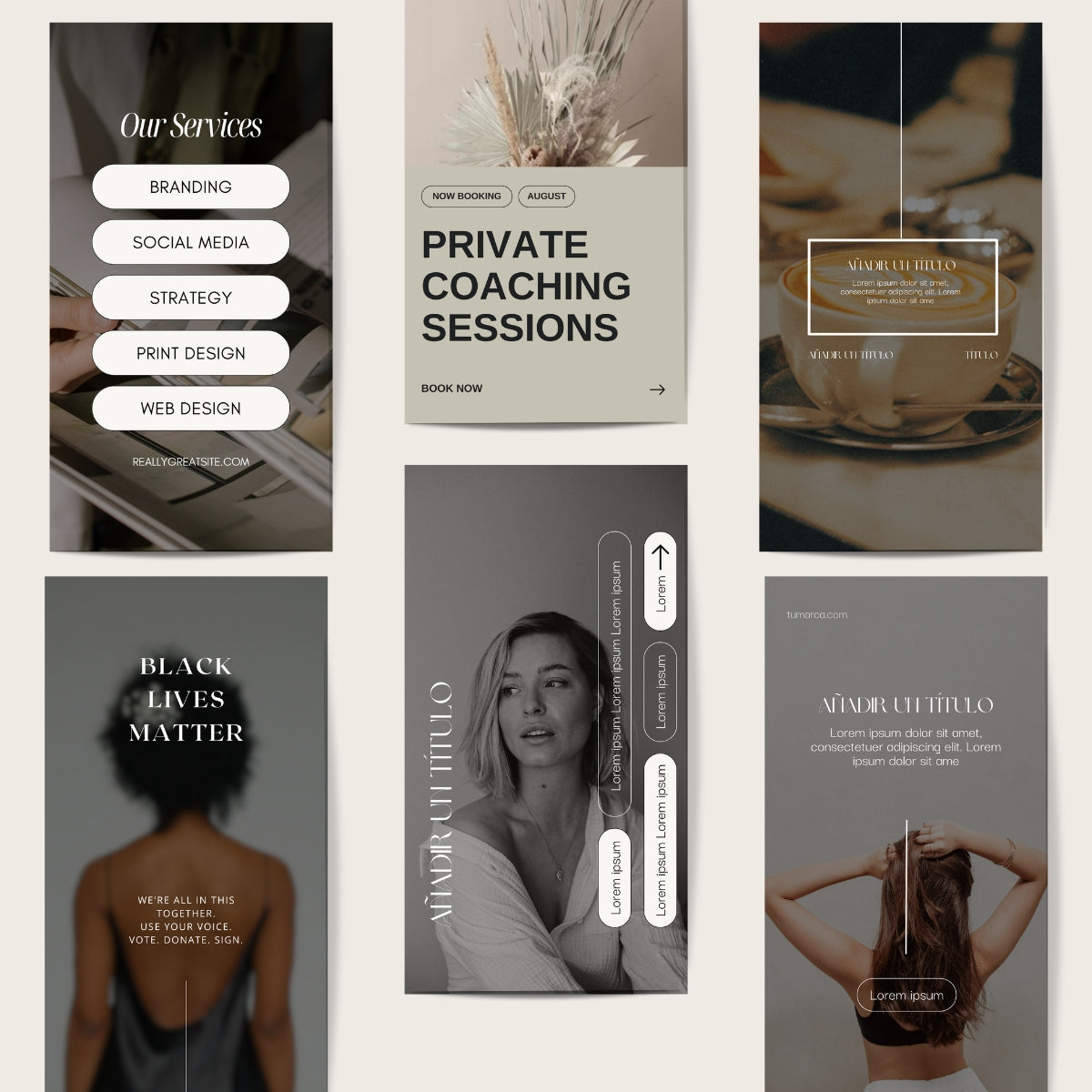 PREMIUM template pack for social networks