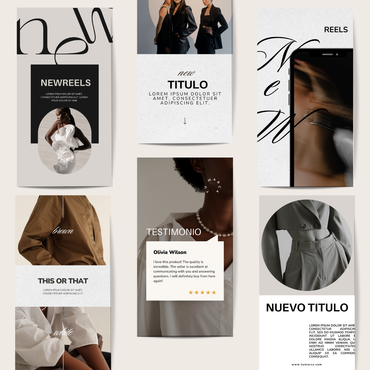Pack PRO BOSS templates para redes sociales